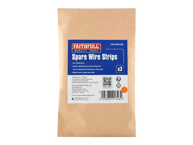 Faithfull Replacement Wire Strips for FAIPCH15