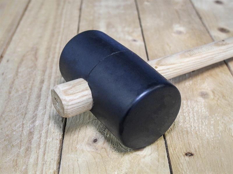FSC Black Rubber Mallet 28oz