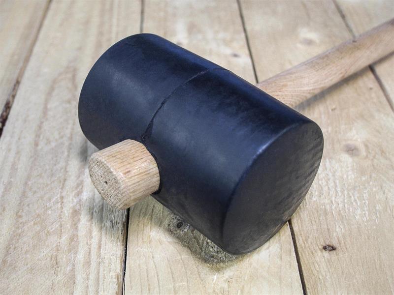 FSC Black Rubber Mallet 40oz