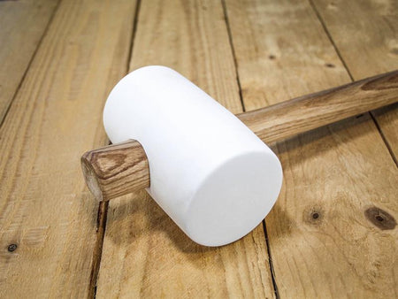 FSC White Rubber Mallet 24oz