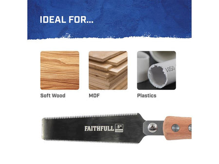 FSC Double Sided Pull Saw 125mm