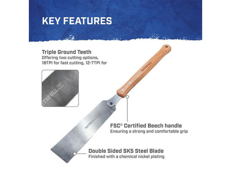 FSC Double Sided Pull Saw 240mm
