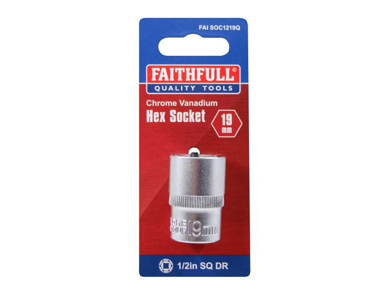 Hex Socket 1/2in Drive 19mm