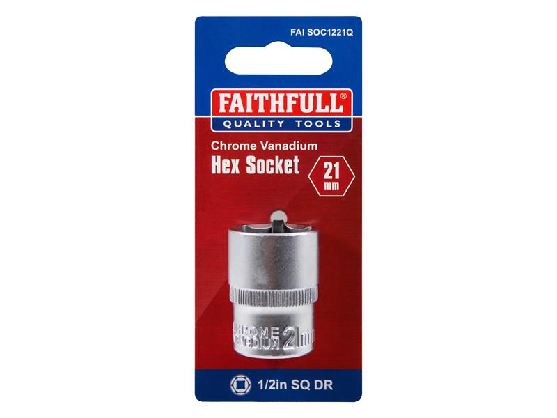 Hex Socket 1/2in Drive 21mm
