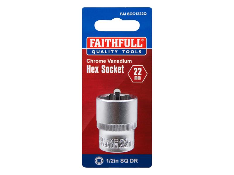 Hex Socket 1/2in Drive 22mm