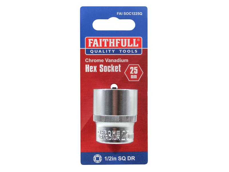 Hex Socket 1/2in Drive 25mm