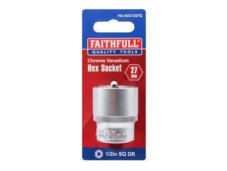 Hex Socket 1/2in Drive 27mm