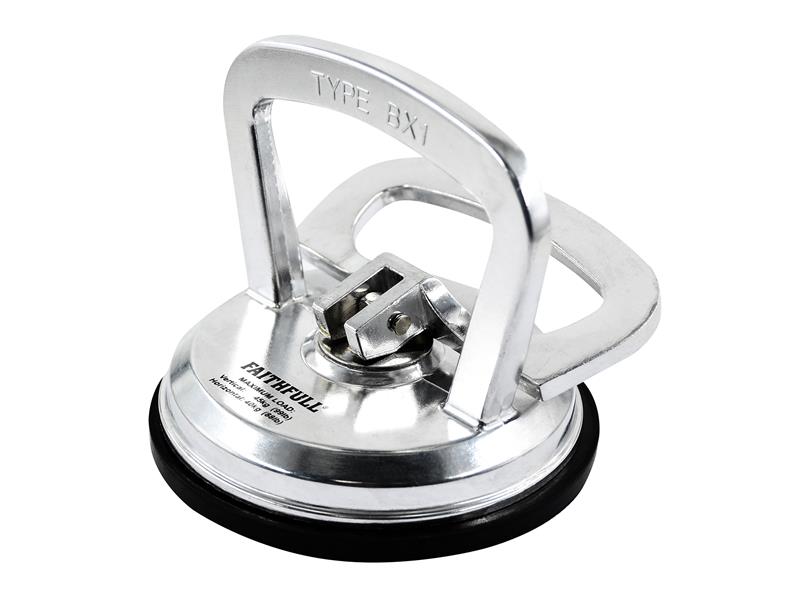 Faithfull Single Pad Aluminium Pro Suction Lifter