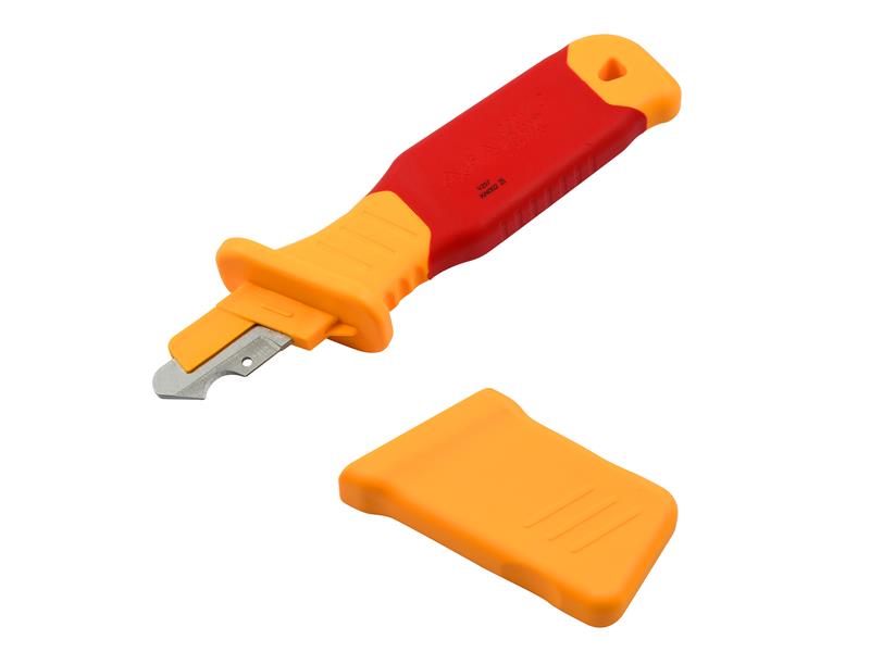 VDE Stripping Knife with Hook Blade 190mm