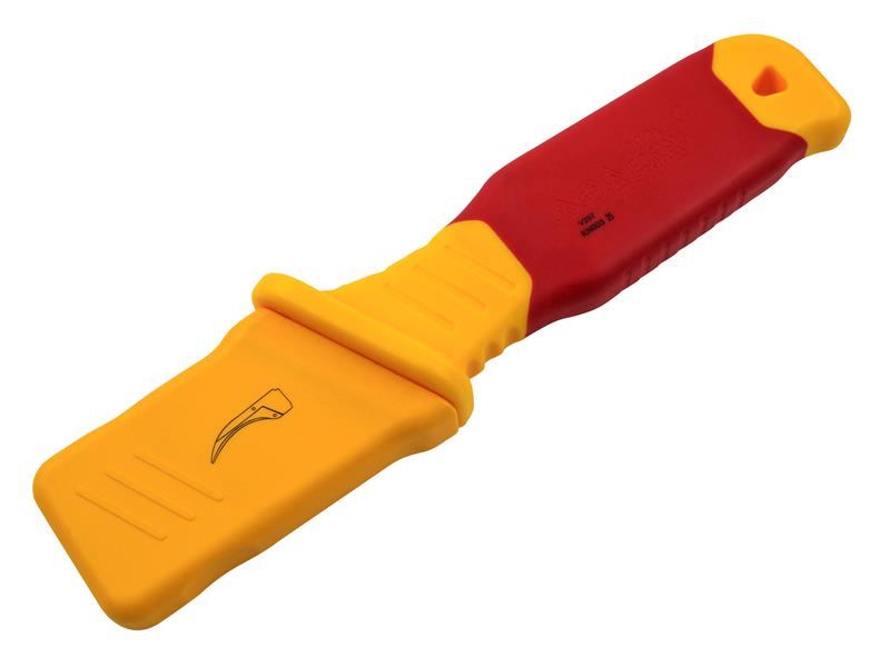 VDE Stripping Knife with Sickle Blade 205mm