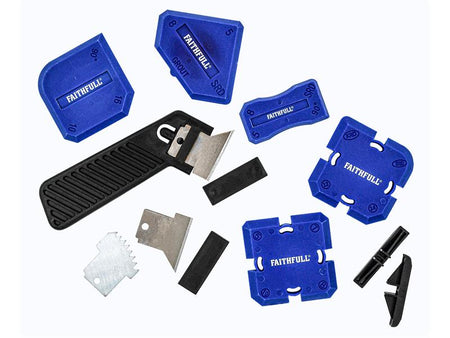 Faithfull Profiling Tool Kit, 12 Piece