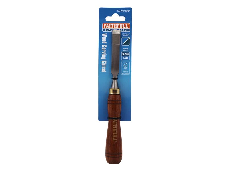 FSC Straight Chisel Carving Chisel 12.7mm (1/2in)