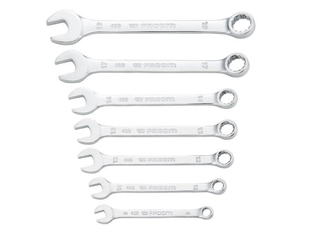 40B.JP7PB 40B Series Slim Metric Combination Spanner Set, 7 Piece