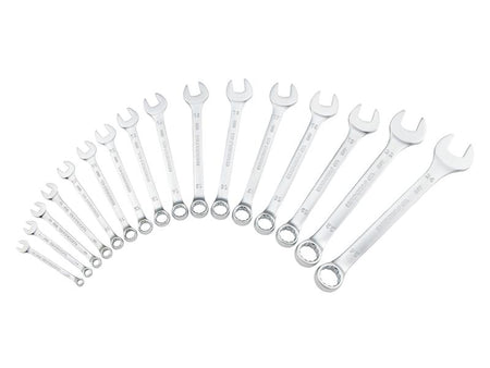 40B.JV16PB 40B Series Slim Metric Combination Spanner Set, 16 Piece