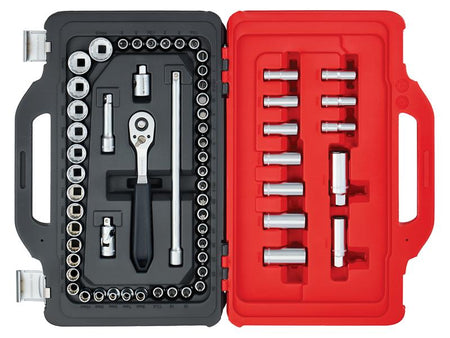 3/8in Drive Socket Set, 62 Piece