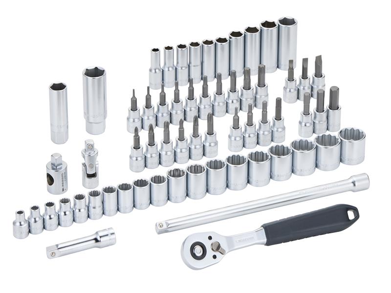 3/8in Drive Socket Set, 62 Piece
