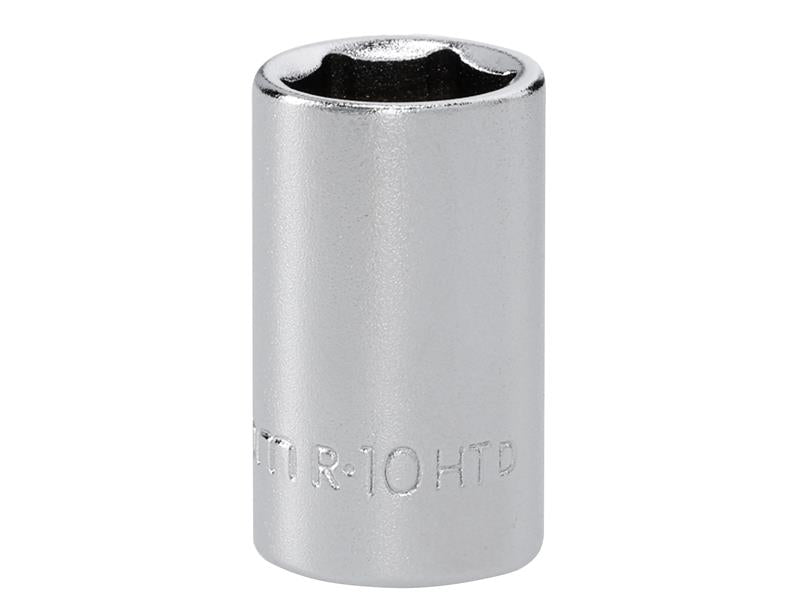 R.10HT 6 Point Standard Socket 1/4in Drive 10mm