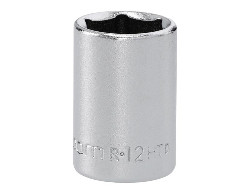 R.12HT 6 Point Standard Socket 1/4in Drive 12mm