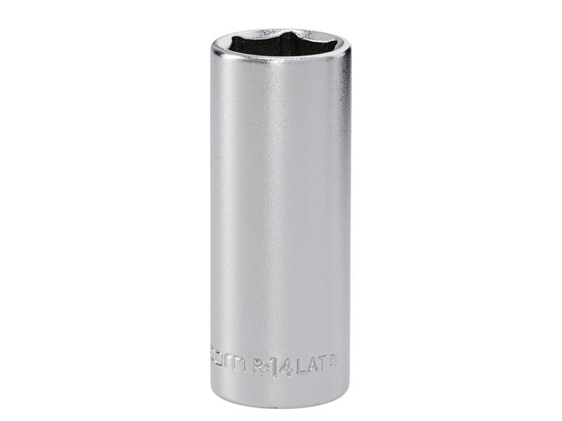 R.14LAT 6 Point Deep Socket 1/4in Drive 14mm