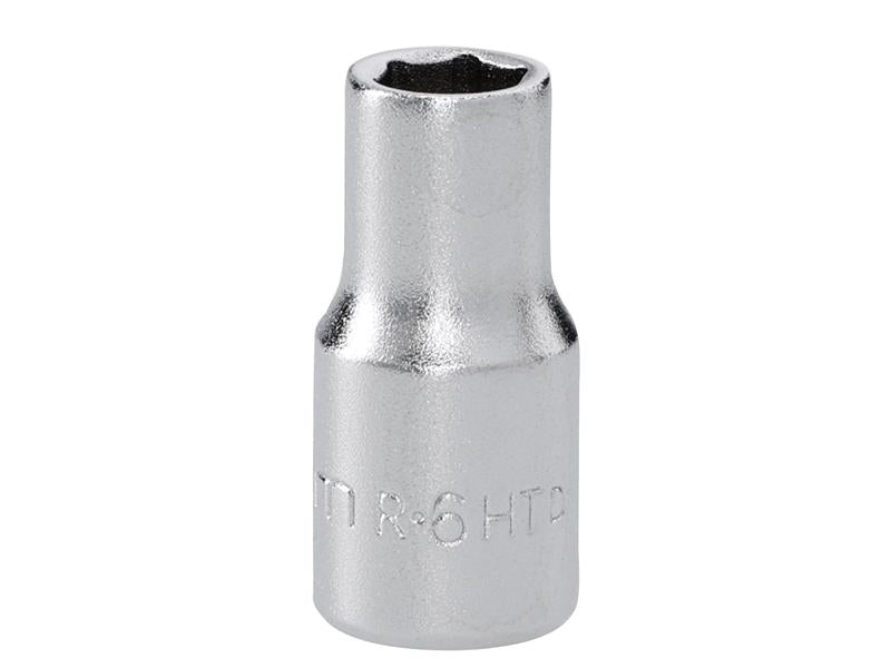 R.6HT 6 Point Standard Socket 1/4in Drive 6mm