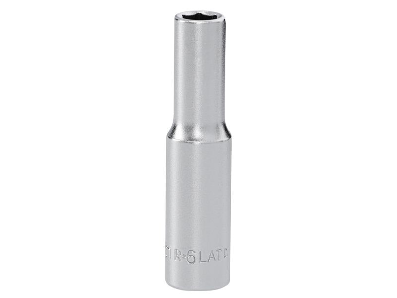 R.6LAT 6 Point Deep Socket 1/4in Drive 6mm