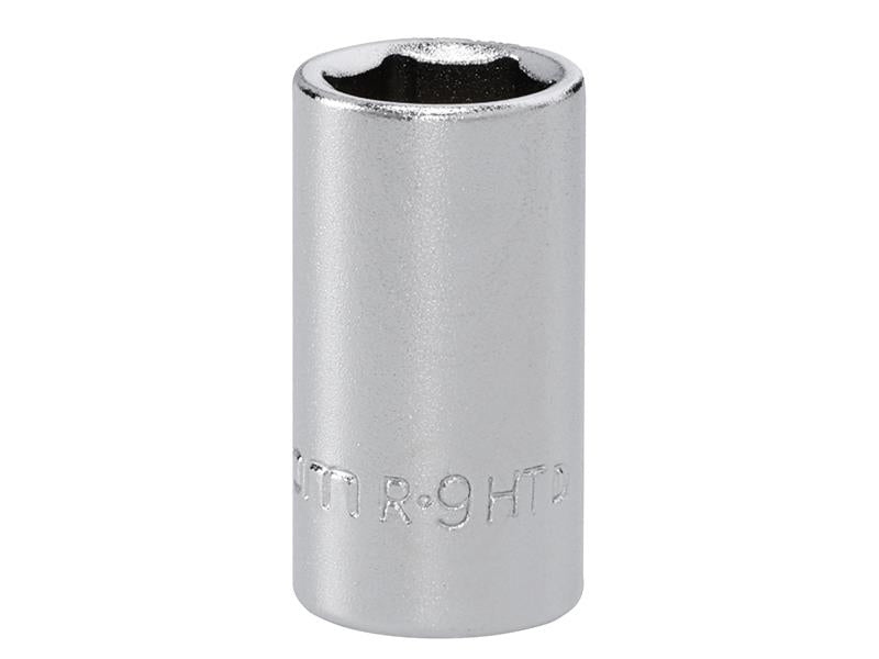 R.9HT 6 Point Standard Socket 1/4in Drive 9mm