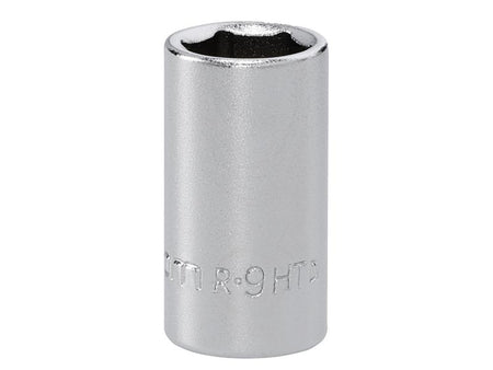 R.9HT 6 Point Standard Socket 1/4in Drive 9mm