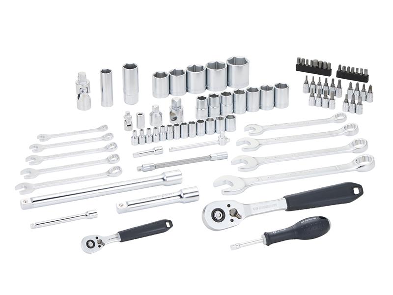 1/4in & 1/2in Drive Socket Set, 82 Piece