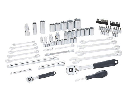 1/4in & 1/2in Drive Socket Set, 82 Piece