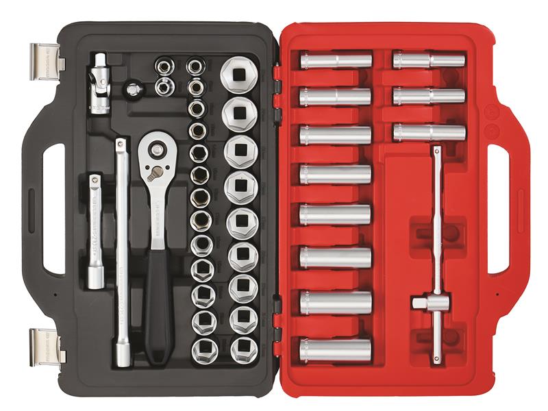 1/2in Drive Socket Set, 41 Piece