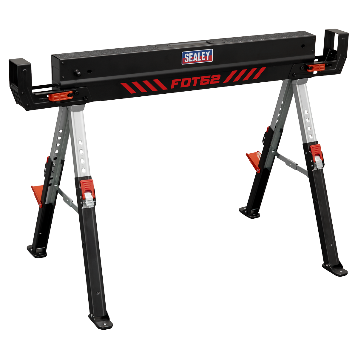Sealey Adjustable Sawhorse Set 2pc Model No-FDT52