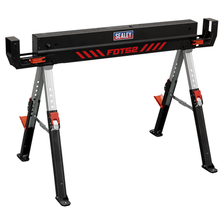 Sealey Adjustable Sawhorse Set 2pc Model No-FDT52