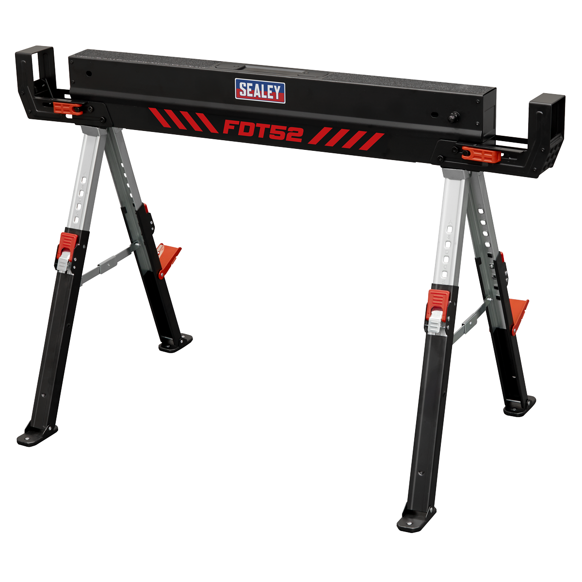 Sealey Adjustable Sawhorse Set 2pc Model No-FDT52