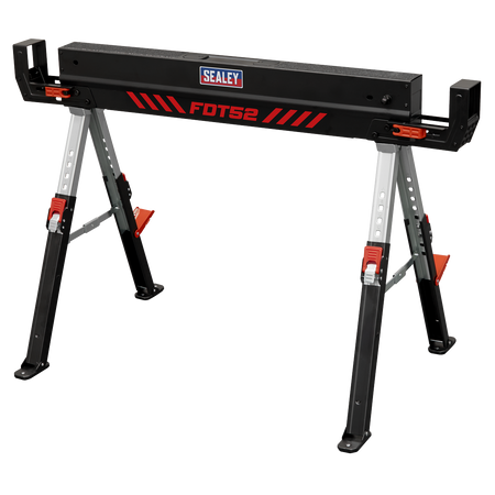 Sealey Adjustable Sawhorse Set 2pc Model No-FDT52