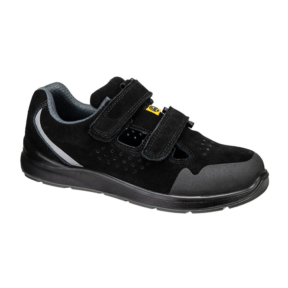 Steel Cow Suede Sandal S1P ESD SR FO