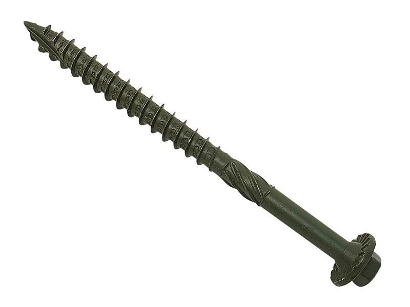 Timber Fixing Screws Green Treated 6.3 x 65mm Bag 20