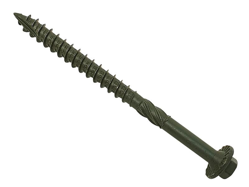 Timber Fixing Screws Green Treated 6.3 x 87mm Bag 20
