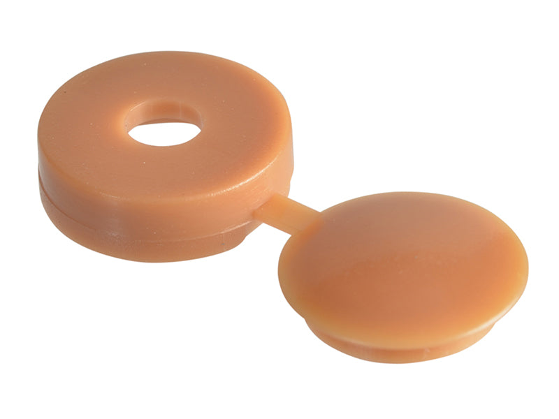 Hinged Cover Cap Light Brown No. 6-8 ForgePack 20