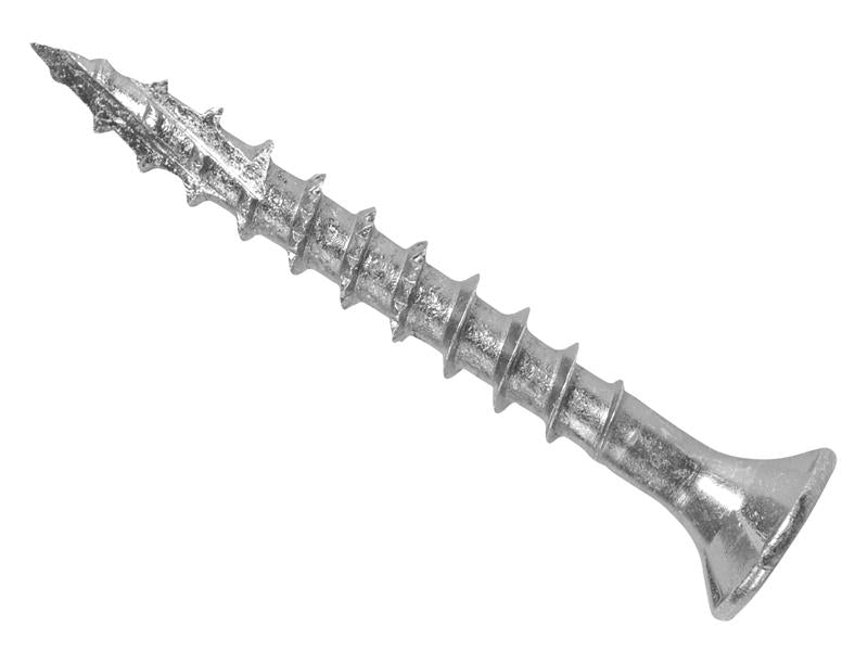 ForgeFast Pozi Compatible Exterior Screws eTech Silver 4.0 x 30mm Box 200