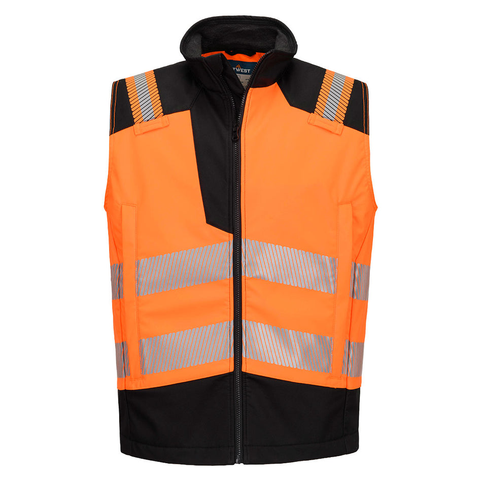 PW3 Modaflame Softshell Hi-Vis FR Gilet