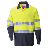 FR Hi-Vis 2-Tone Polo Shirt - Style PW- FR74