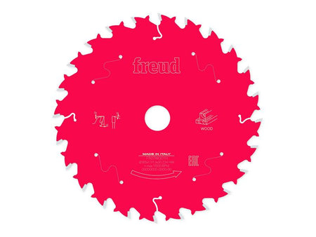 Wood Circular Saw Blade 165 x 20 x 1.7/1.3mm x 24T