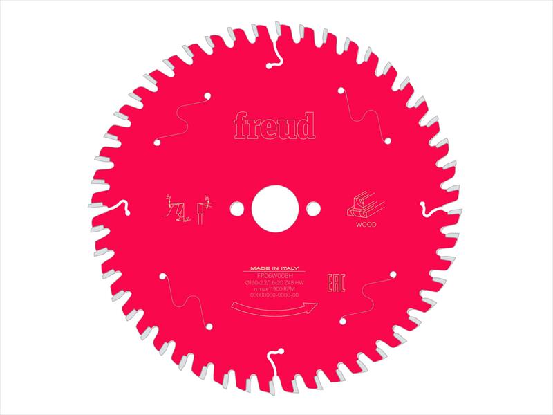 Wood Circular Saw Blade 165 x 20 x 1.7/1.3mm x 40T