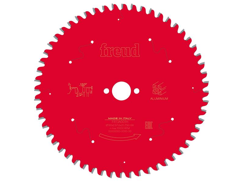 Metal Circular Saw Blade 190 x 20 x 2.5/1.6mm x 56T
