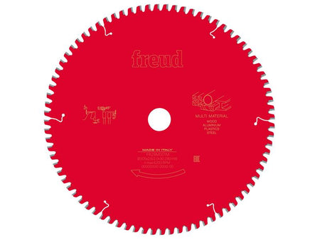 Multi-Material Mitre Saw Blade 305 x 30 x 2.6/2mm x 72T