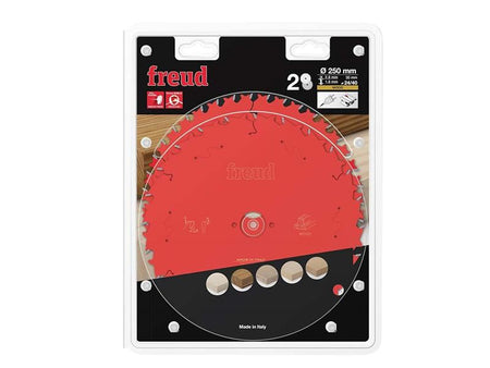 Wood Circular Saw Blade 2 Pack 250 x 30 x 2.8mm x 24T / 40T