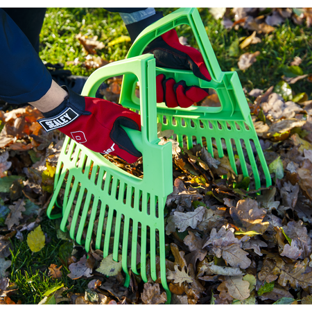 Sealey 2-in-1 Rake & Leaf Grabber Model No-GTLG2