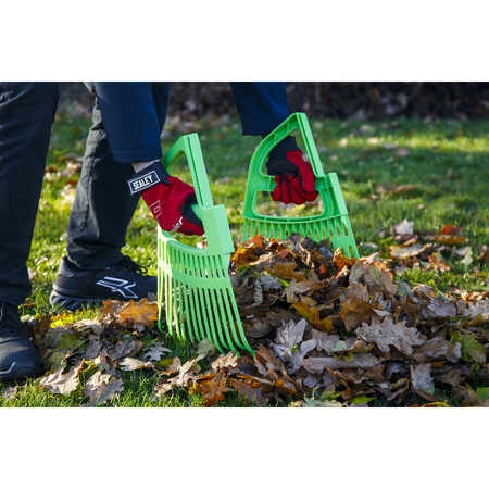 Sealey 2-in-1 Rake & Leaf Grabber Model No-GTLG2