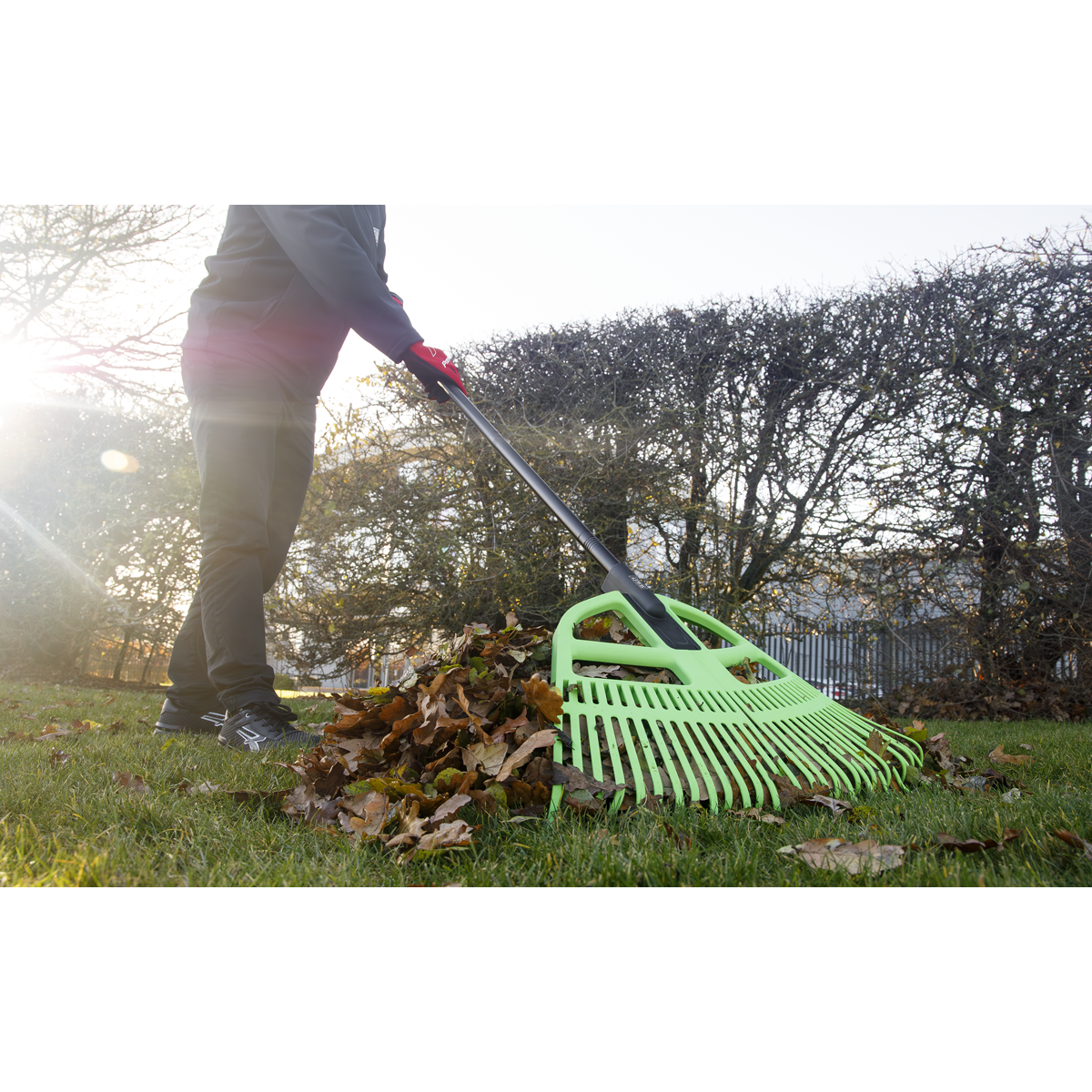 Sealey 2-in-1 Rake & Leaf Grabber Model No-GTLG2