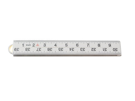 G64-1-4-18VI ABS Plastic Folding Rule 1m